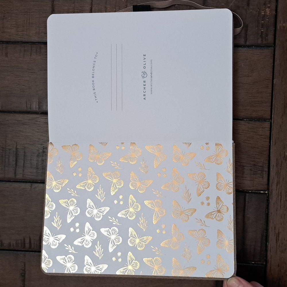 Archer & Olive A5 Notebook Flutter In Frame - Picture 3 of 6